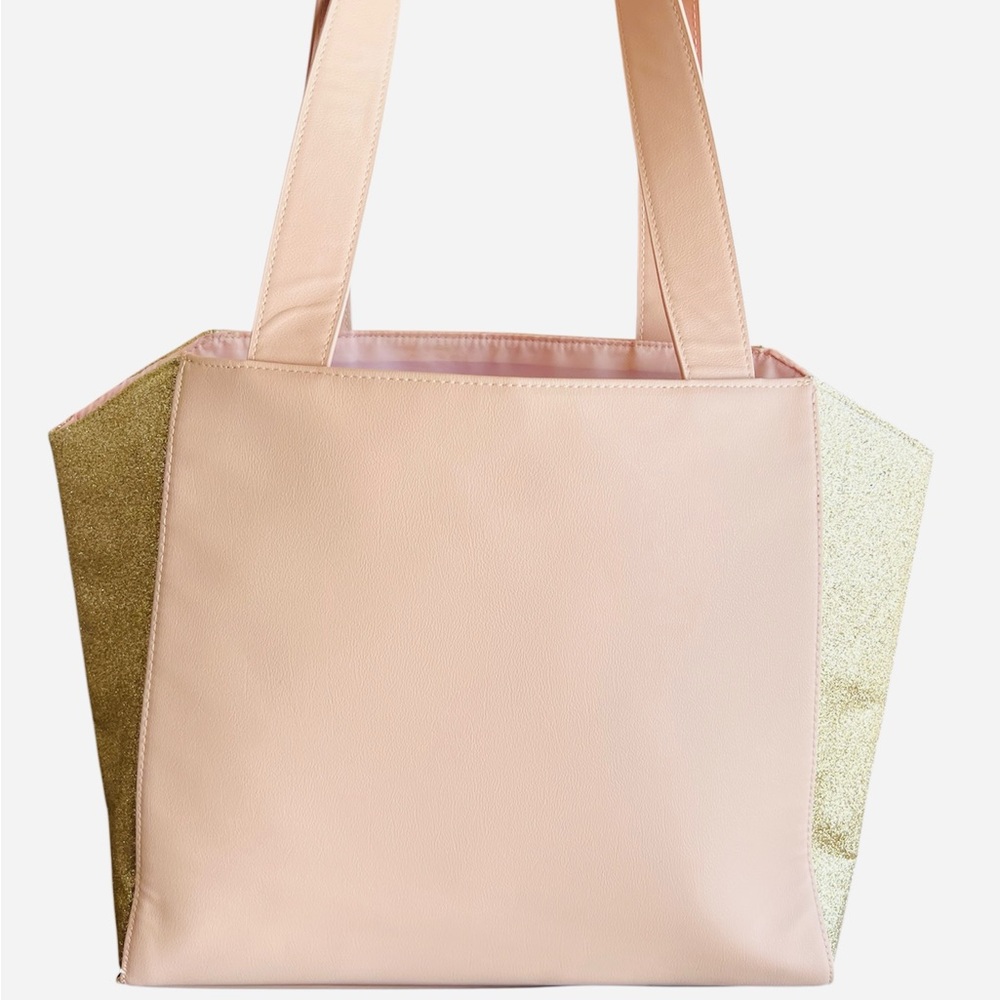 Jimmy Choo Pink and Gold Tote Bag - Picture 3 of 10